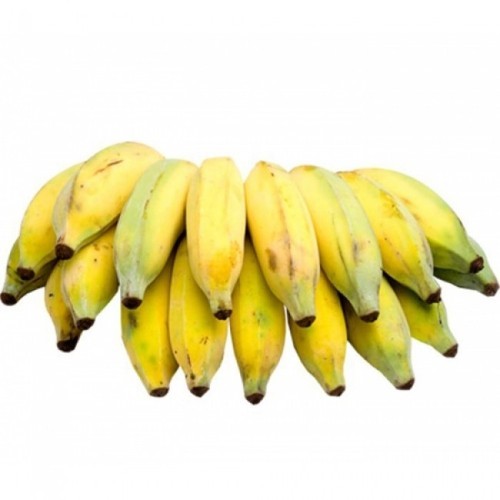 Organic Fresh Poovan Banana, Color : Yellow