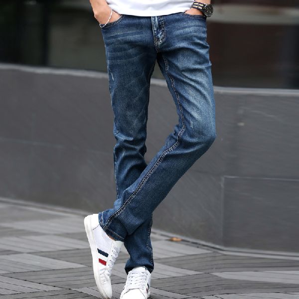 Mens jeans, Feature : Skinny, Slim Fit, Straight Leg