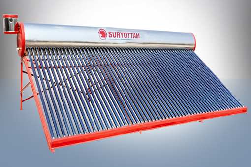 1000 LPD Commercial Solar Water Heater