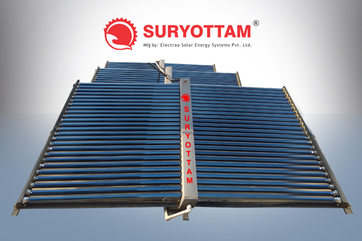 2850 LPD Commercial Solar Water Heater