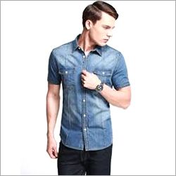 Buy Kuons Avenue Men's Slim Fit Half Sleeve Denim Shirt online | Looksgud.in-sgquangbinhtourist.com.vn