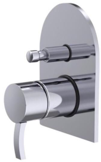 93016  neptune exposed parts of high flow single lever concealed diverter
