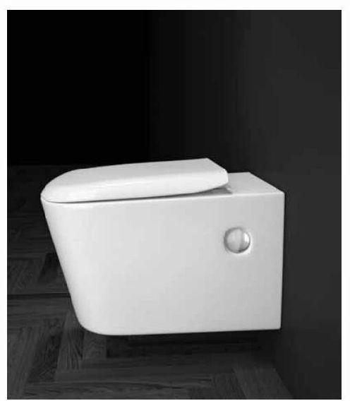 nuvola wall hang toilet