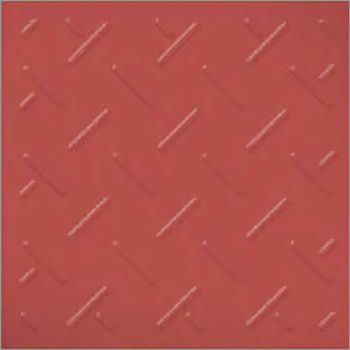 Terracotta Steel Grip Series Parking Tiles, Color : Red