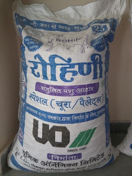 Special Palets Rohini Cattle Feed, Packaging Type : P.P. Bag