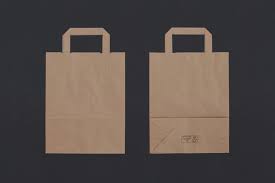 Flat Handle Paper Bag Manufacturers Suppliers  Exporters India