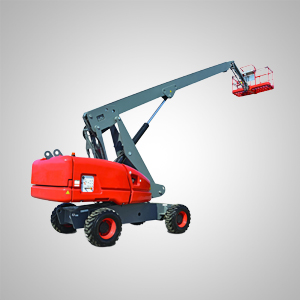 Articulated diesel boom lift