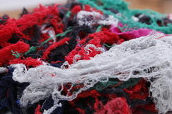 Cotton banian waste yarn