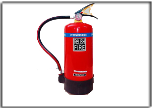DRY CHEMICAL POWDER BASED FIRE EXTINGUISHER