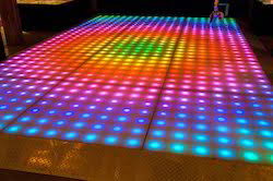 L.n.light Led Dance Floor, Surface Treatment : FLAT