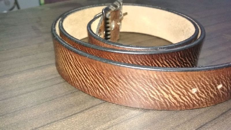 Design leather belt