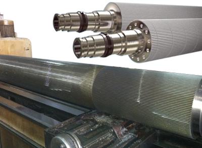 Chrome Plated Corrugated Roll