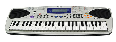 Casio 3-4kg ABS Plastic musical keyboards, Cable Length : 2