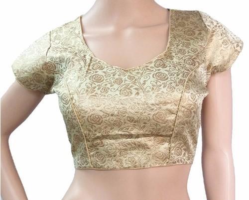 Jacquard Designer Saree Blouse