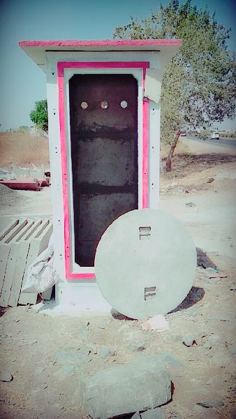Cement Toilet Structures, Color : Light Grey Pink