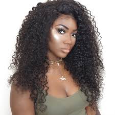 Kinky Human Hair, Color : Black, Brown