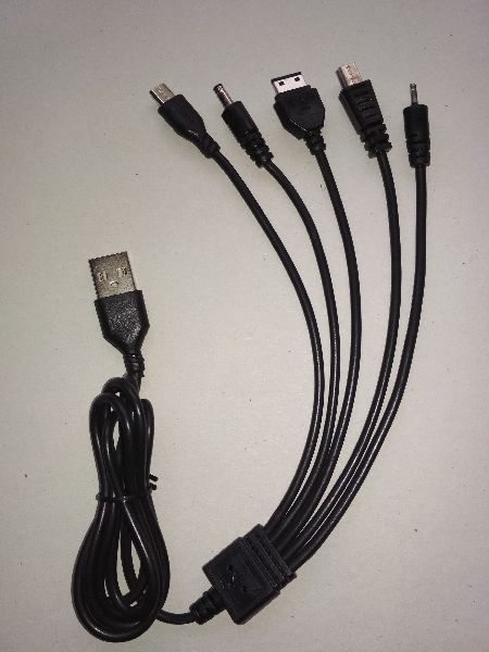 Credo cables pure copper Multi power usb charger, Color : BLACK