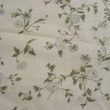 Linen printed deals fabric