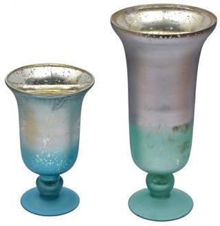 Wine Glass Shaped Flower Vases