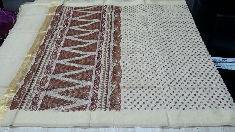 Chanderi Printed Dupatt
