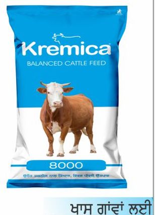 Kremica 8000 Cattle Feed - Milk Feed Industries, Sangrur, Punjab
