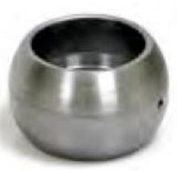 Stainless Steel BPW Spherical Bearings, Color : Silver
