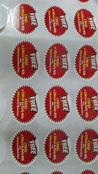 Paper & PVC Stickers, for Shipping Labels, Feature : Heat Sensitive