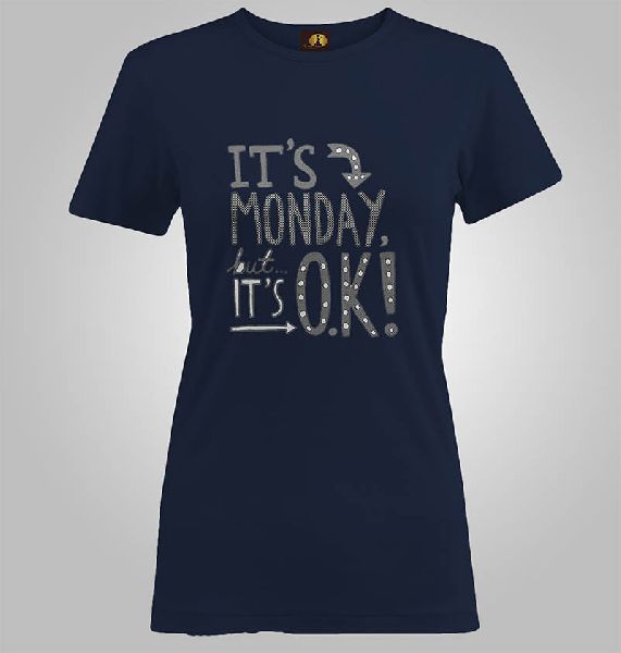 LADIES PRINTED T SHIRTS (ITS MONDAY OK)