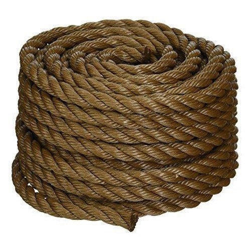 Brown Polypropylene Rope, for Rescue Operation, Length : 100-200 m/reel