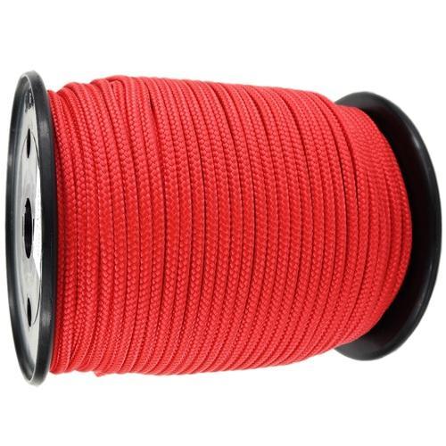 Red Polypropylene Rope, for Rescue Operation, Length : 100-200 m/reel