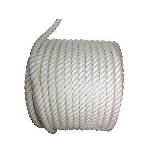 White Nylon Rope, for Rescue Operation, Length : 100-200 m/reel