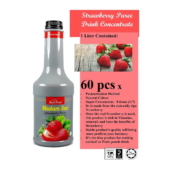 Strawberry Puree Juice Drink Concentrate