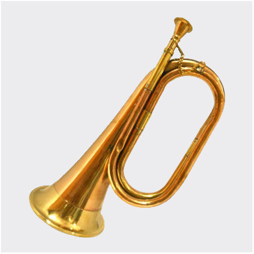 New Brass Bigul Musical 6 Inch Brass Bugle Smallest Musical
