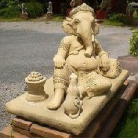 Sandstone Ganesh Statue