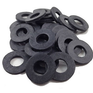Rubber Washers, Color : Black