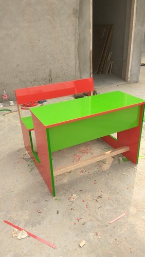 Wood School Desk
