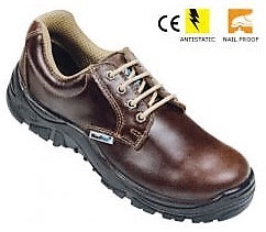 Vaultex Brown Safety Shoes