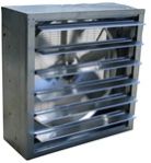 Industrial Gal Louvered Fan