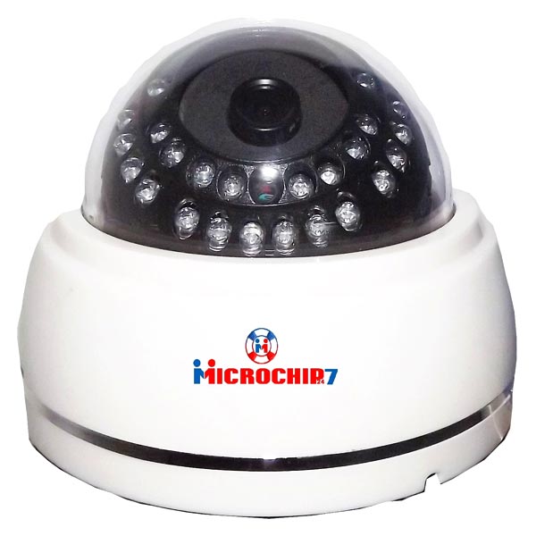 Microchip247 Ahd Dome Camera 1.0 Mp 720p 24 Ir Led.