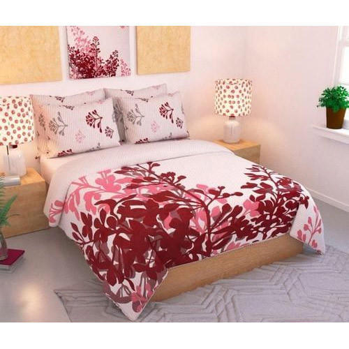 Floral Print Bed Cover Set
