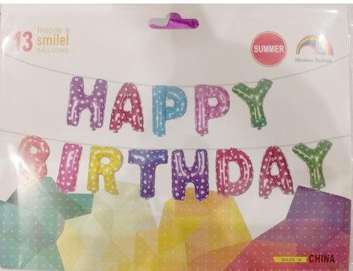 Inflatable Happy Birthday Banner