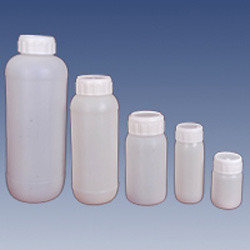 Chemical Plastic Bottles, Color : White