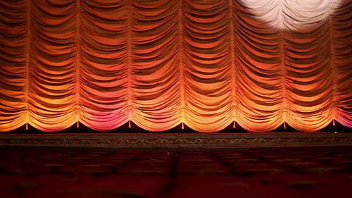 Automated Vertical Stage Curtain