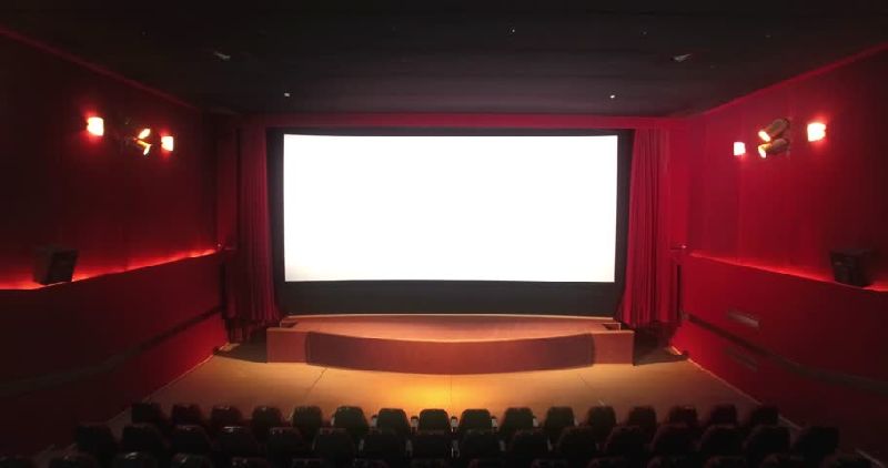 Cinema Projection Screen Fixture