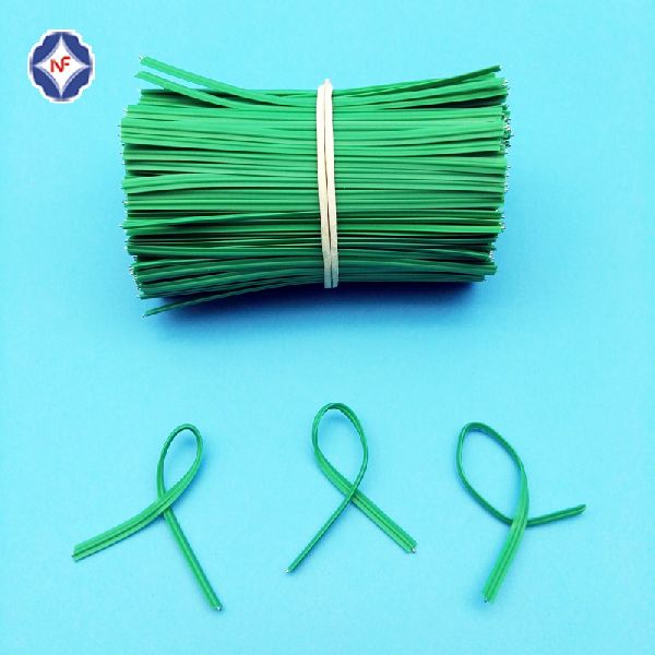 Flat Single Wire Twist tie for Paper Packing Buy paper packing flat ...