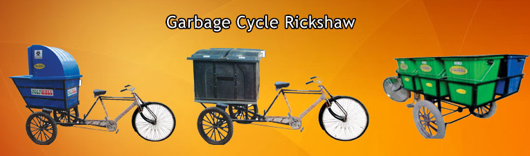 Garbage Cycle Rickshaw