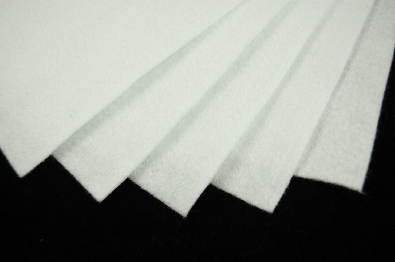 Wool White Felt Sheets, Size : A4, A5, Pattern : Plain at Best