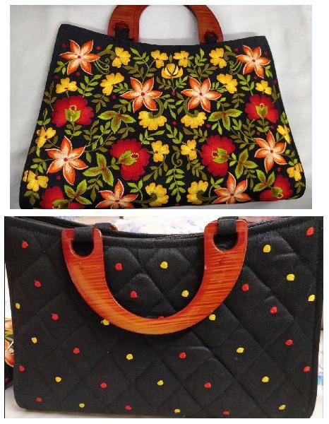 Folder bag - Purses - Embroidery