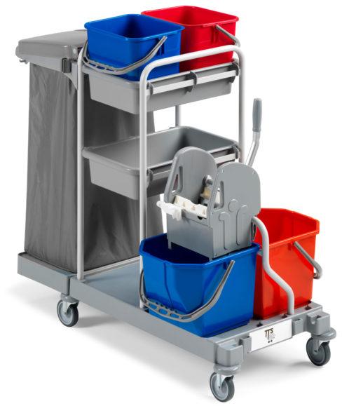 Stainless modular multi-use trolley