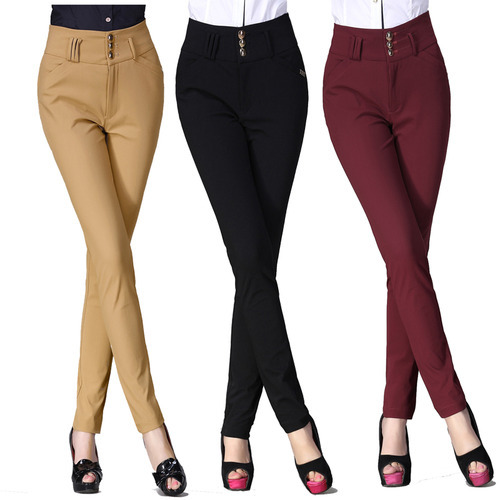 Girls Stretch Slim Fit Trouser Black in Bangalore at best price by Urban  Dominance  Justdial